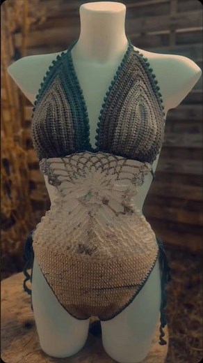 Monokini au crochet | Tutoriel gratuit d'un maillot de bain atypique