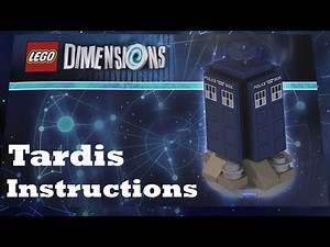 Lego Dimensions Doctor Who Level Pack! Tardis Instructions!