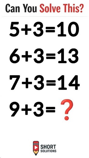 Morning Math Puzzle | Brain Teaser #mathchallenge