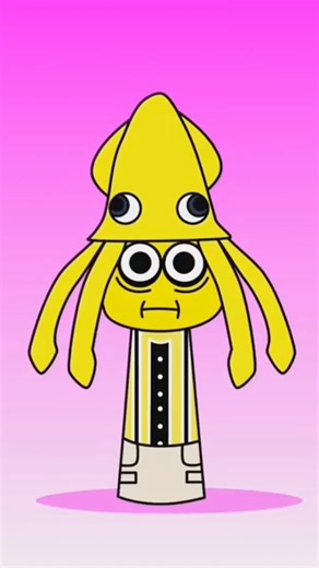 Sprunki OC Squid Kid Phase 2 #sprunki #sprunkioc #99nightsintheforest #incredibox #99nights