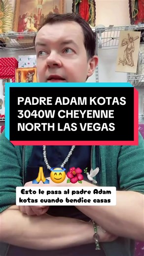 Father Adam Kotas Blessing Homes in North Las Vegas