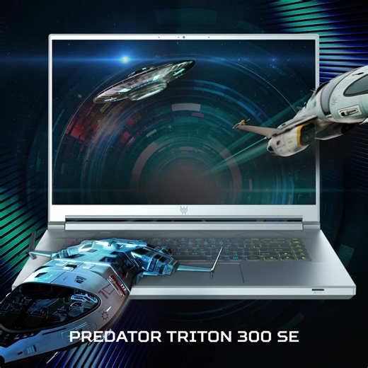 Il Triton 300SE è un portatile da gaming dal design pulito e slanciato, progettato per offrirti performance mai viste. Preparati a raggiungere una nuova dimensione del gaming grazie a: ✅ @Intel #Corei7 di 12a gen. ✅ @NVIDIAGeForce #RTX30 ✅ Schermo OLED 240 Hz Scopri di più al #NextAtAcer https://www.acer.com/predator/triton300se | Predator Gaming