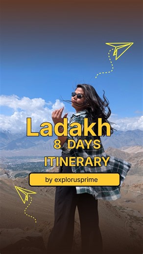 Ladakh 8 Days Itinerary | Complete Leh Ladakh Tour Plan | Travel Guide 2026 #lehladakh #itinerary