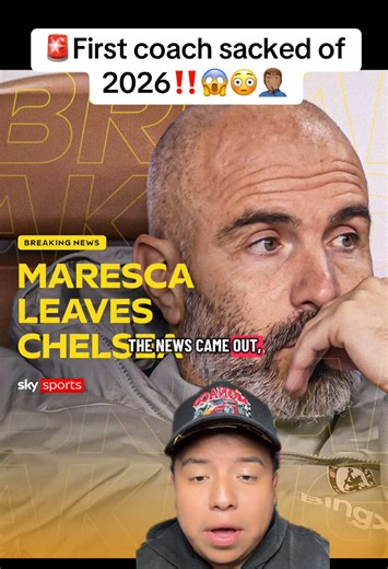 🚨First coach to be sacked in 2026‼️😱😳🤦🏽‍♂️ || Jan 1 2026 and Chelsea has sacked Enzo Maresca and now looking for a quick and low profile replacement to finish of the 25/26 season for the Blues! #futbol #chelseafc #premierleague #enzomaresca #fcbarcelona🔵🔴