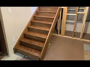 How To Build a Professional Housed Stringer Staircase - Part 3 of 3