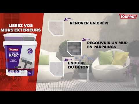 kit enduit magic'exterieur de toupret
