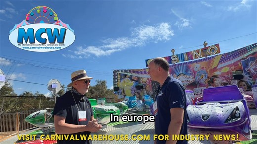 Kolmax-plus gave us a firsthand look at the four rides they had on display at the 2026 Gibtown Trade Show: The Spinner, owned by Powers Great American Midways , two versions of the Tea Cups, and the popular Flying Elephants. Read more about the show at: https://carnivalwarehouse.com/newsserver/2026-gibtown-trade-show-delivers-record-results-for-exhibitors-and-iisf-1771372800 #iisftradeshow #gibtown #carnival #carnivalrides🎠🎡🎢 #gibsonton #CarnivalShow #rides4u #kolmaxplus #kolmax | CarnivalWar
