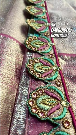 AARI WORK Saree Kuchu Designs - The Art of Sari