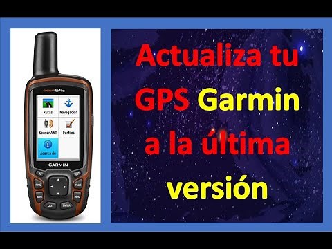 Actualizacion Software GPS Garmin