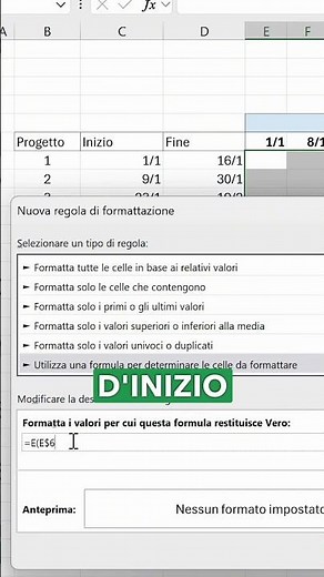 Create a Gantt Chart in Excel