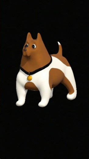 little dog 3d model | Nomad Sculpt |