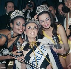 1K views · 23 reactions | VIDEO Exactly 50 years ago today Miss World 1967, was held on 16 November 1967 at Lyceum Theatre, London, United Kingdom. 55 contestants competed for the Miss World. The winner was Madeleine Hartog Bell, represented Peru. She was crowned by Miss World 1966, Reita Faria of India. Bell was a semifinalist of Miss Universe 1966 represented Peru. | Beauty Queens Pictures | Facebook