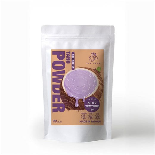 Taro Powder Mix: Bubble Tea, Smoothie, Milk Tea (2.2lb / 1kg) - Etsy