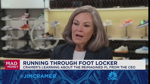 Foot Locker CEO Mary Dillon goes one-on-one with Jim Cramer