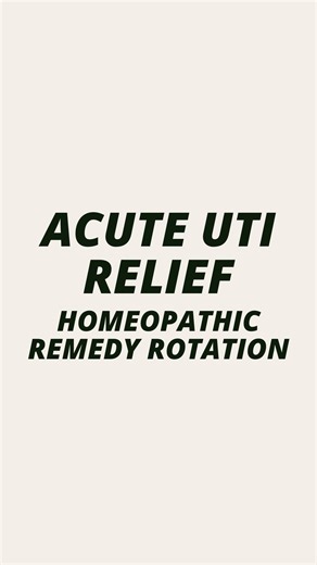 Severe Acute UTI? This precise homeopathic rotation is my go-to strategy. 👉 Start: 1 dose Apis 30C. ⏱ 1 hour later: Cantharis 30C. ⏱ 1 hour later: Staphysagria 30C. Then, rotate just Cantharis & Staphysagria every 3 hours as needed. This targeted sequence helps stop the infection in its tracks. Dr. Robert Selig BackToNaturalHealth.com Clip from my Homeopathy & Home Prescribing Course - SESSION 8 - “UTIs, Ear Infections & The Hidden Language of Healing”. See the full video and more of my recomme