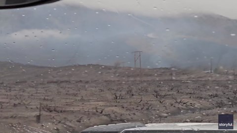 Footage Captures Aftermath of Fast-Spreading Pack Fire