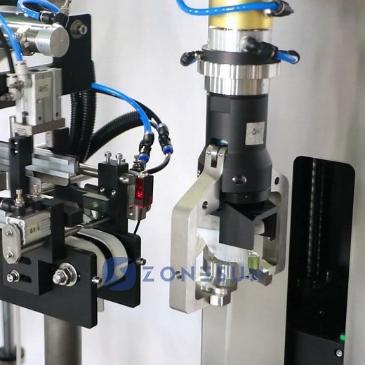 High-Speed Trigger Sprayer Capping: 1200 BPH Automatic Machine in Action! #zonesun #cappingmachine