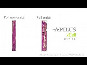 Epilation électrique Apilus (poils blonds, roux, gris et blancs)