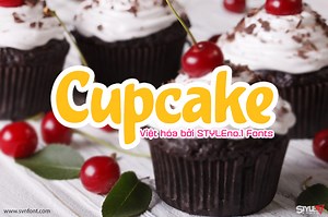 [Miễn phí] SVN-Cupcake - Việt hóa - STYLEno.1 Fonts