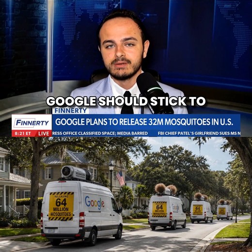 Google is about to launch one of the LARGEST open-air biological experiments in U.S. HISTORY by releasing 64 MILLION bacteria-infected mosquitoes in Florida and CaliforniaThe EPA must REJECT Google's EXPERIMENTAL USE PERMITThis could trigger IRREVERSIBLE ecosystem disruption