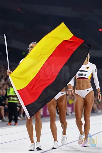 German SpeedChampion fitness woman training with harmony and visual #germanathletes #germanwoman