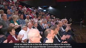 7.7K views · 168 reactions | Sinn Fein MEPs Martina Anderson, Lynn Boylan, Liadh Ní Riada, Matt Carthy along with Marian Harkin MEP, host a ceremony awarding the European Citizens' Award to Border Communities Against Brexit in Monaghan. | Sinn Féin Ireland | Facebook