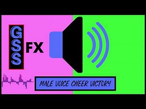 male voice cheer victory - Sound Effect HD (No Copyright Sound)