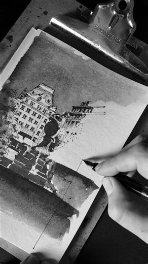 More tips and tricks at my patreon class (Link in Bio) #inkdrawing