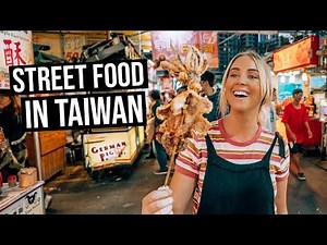 We Tried Taiwanese Street Food in Taiwan Night Market | Kaohsiung, Taiwan