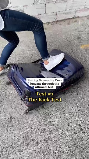 Putting Samsonite Curv Luggage to the Test