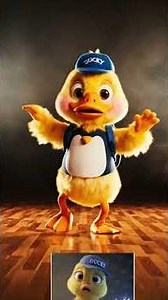 DUCKY THE DANCING MASTER #cartoon #pixarstyle #funnydance