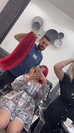 Transformation at the Salon: Capturing a Hair Makeover