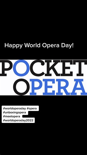 Happy World Opera Day! #worldoperaday #meetopera #unboxing #opera #unboxingopera #worldoperaday2022