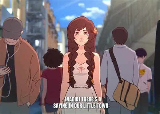 Part1 :Nadia thread of fate#animation #msa #storytime #nadia