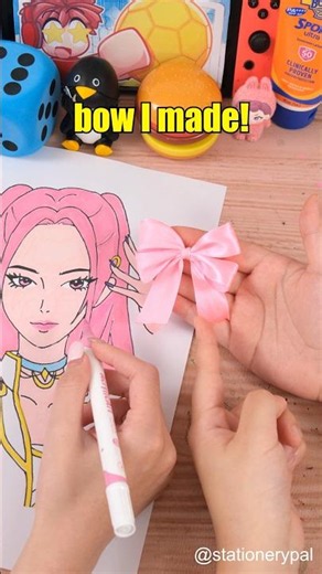 How To Tie A Butterfly Bow 😮🎀#shorts
