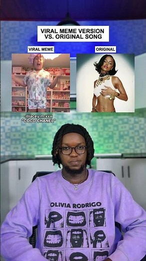 Viral Meme Vs. Original Song: Tyla "Chanel" #shorts #tyla #music