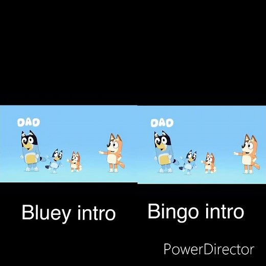 Bluey and Bingo intro