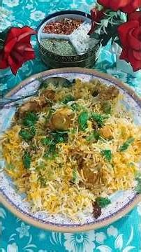 Asli Hyderabadi Dum Chicken Biryani 🍗🔥 | Full Recipe in 2 Minutes | Step-by-Step #biryani