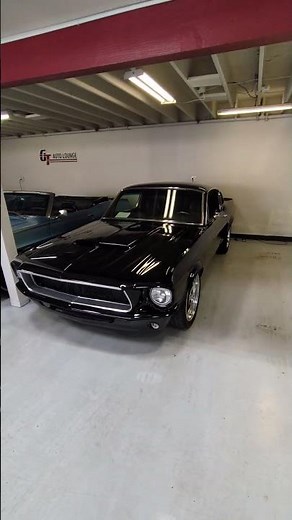 1967 Ford Mustang Fastback Restomod – 427 Side Oiler 6-Speed Custom in Raven Black