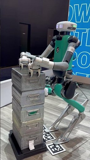 Agility Robotics' Digit Robot at CES 2025! ‪@AgilityRobotics‬ ‪@CES‬ #robot #tech #ai