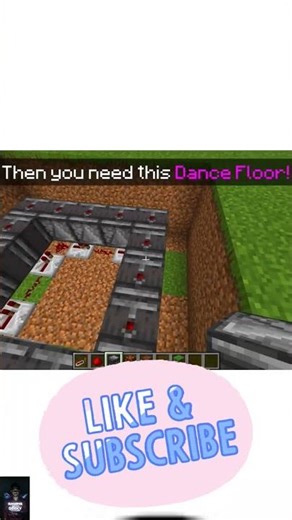 Bored in Minecraft? Build this Dance Floor! ⛏️💎 #minecraft #gamingwithgeeky