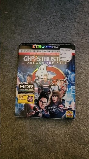Ghostbusters (2016) 2016 4K Ultra HD Blu-ray Overview (8th Anniversary celebration)