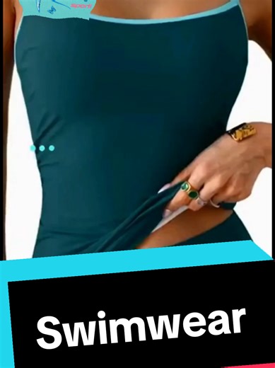 Summer confidence unlocked ☀️👙 This 2-piece tankini from Eomenie is giving comfort and style. The tummy-control design smooths everything out while the flowy top keeps it cute and flattering. Perfect for pool days, beach trips, or vacation vibes 🌊 Super comfy, supportive, and made to help you feel confident all summer. #tankini #swimwear #summerstyle #beachoutfit #poolday