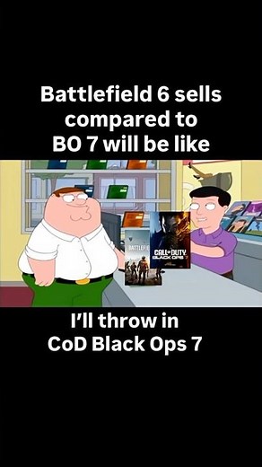 Cod vs battlefield meme#viralshort #shorts #callofduty #codbo7 #funny #warzone #firstpersonshooter