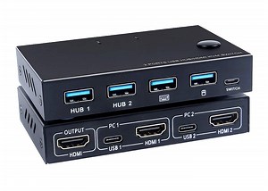 [Hot Item] 4X4 DVI Kvm Matrix Dual Link Switcher