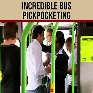 81K views · 411 reactions | Watch how easy it is for professional pick pockets to steal your items on public transport. | The Real Hustle | Facebook