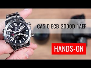 HANDS-ON: Casio Edifice Sospensione ECB-2000D-1AEF