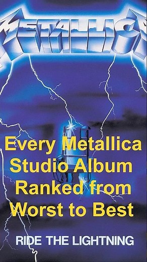 Every Metallica Album Ranked