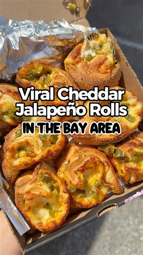 Cheddar Jalapeño Rolls #bayareafoodies #pizzaguys