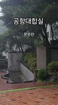 공항대합실/문주란 구독 좋아요 😀 ❣️ 👍🏽